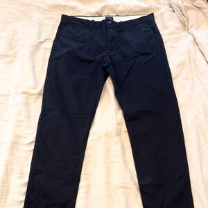 J. Crew Chinos 484 Slim Black W32L32 NON-Stretch